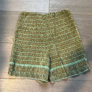 Free people floral biker shorts